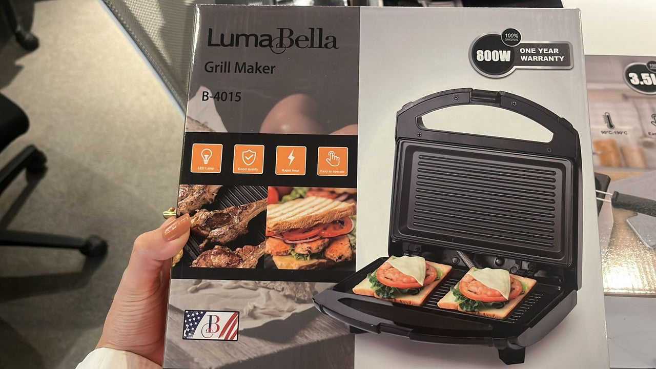 4015 Luma Bella 800 Watt ساندوتش مايكر