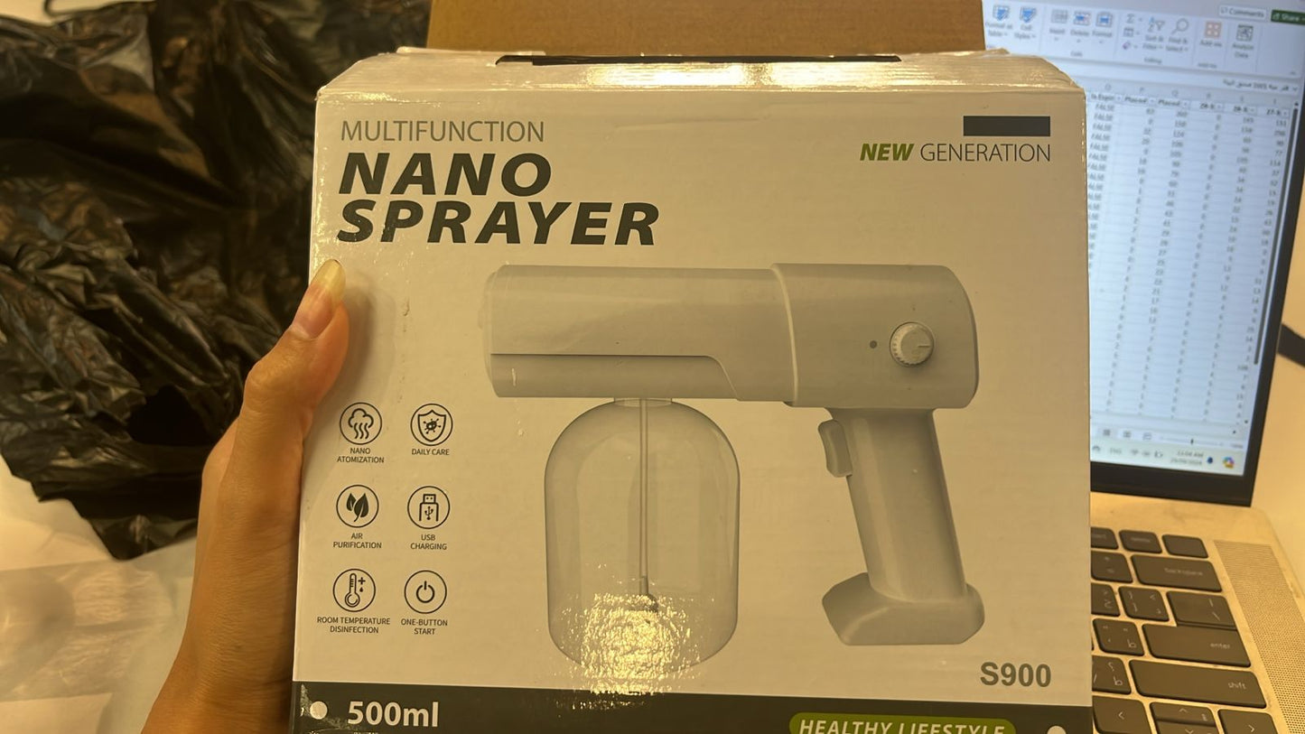 • مسدس التعقيم Nano Sprayer