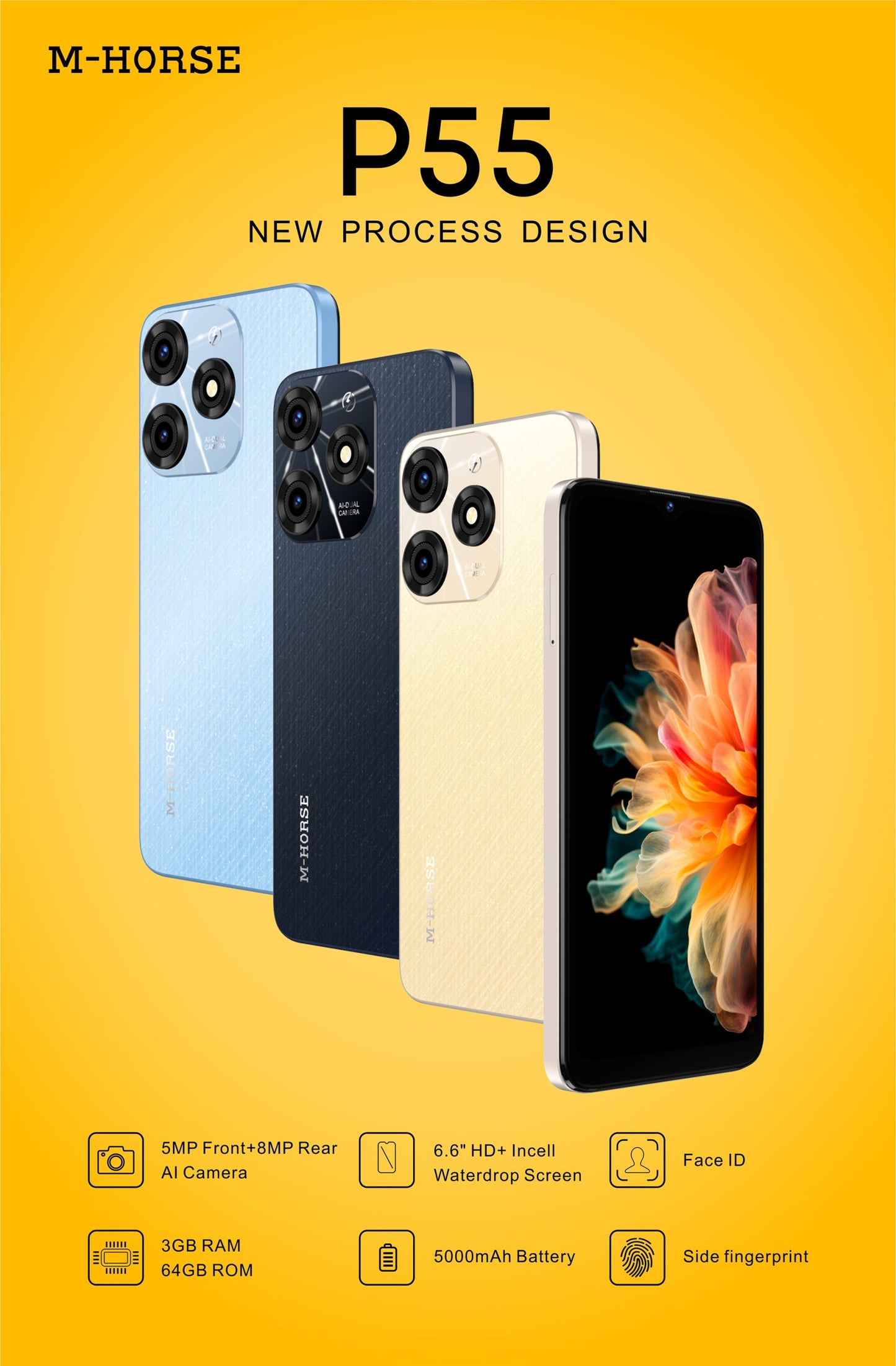 موبيل اندرويد ام هورس 16 Pro Max