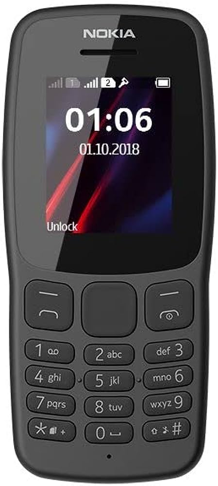 • Nokia 106 Dual SIM + راديو المصحف الالكتروني الناطق 16جيجا + سبحة خرز + سجادة جيب