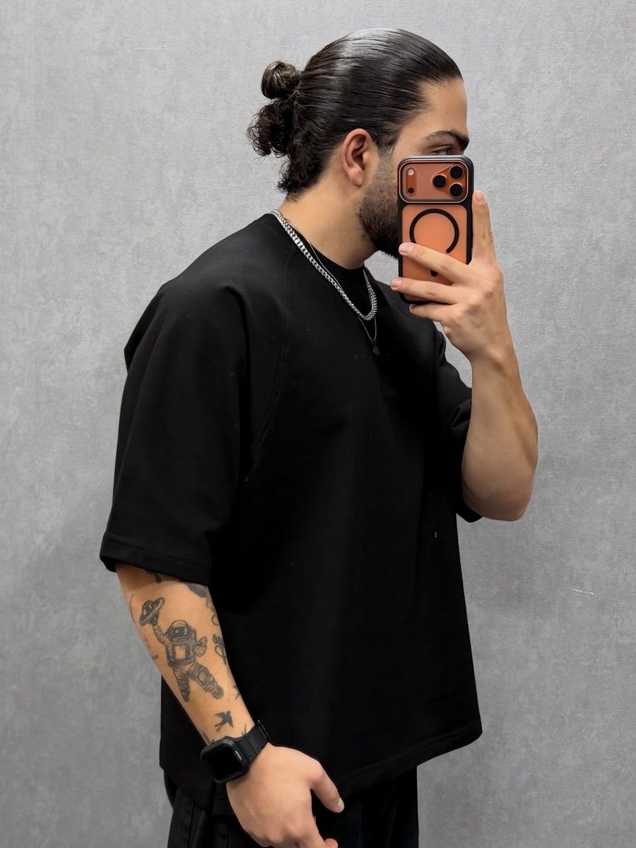 تيشرت اسود سمر ميلتون XL