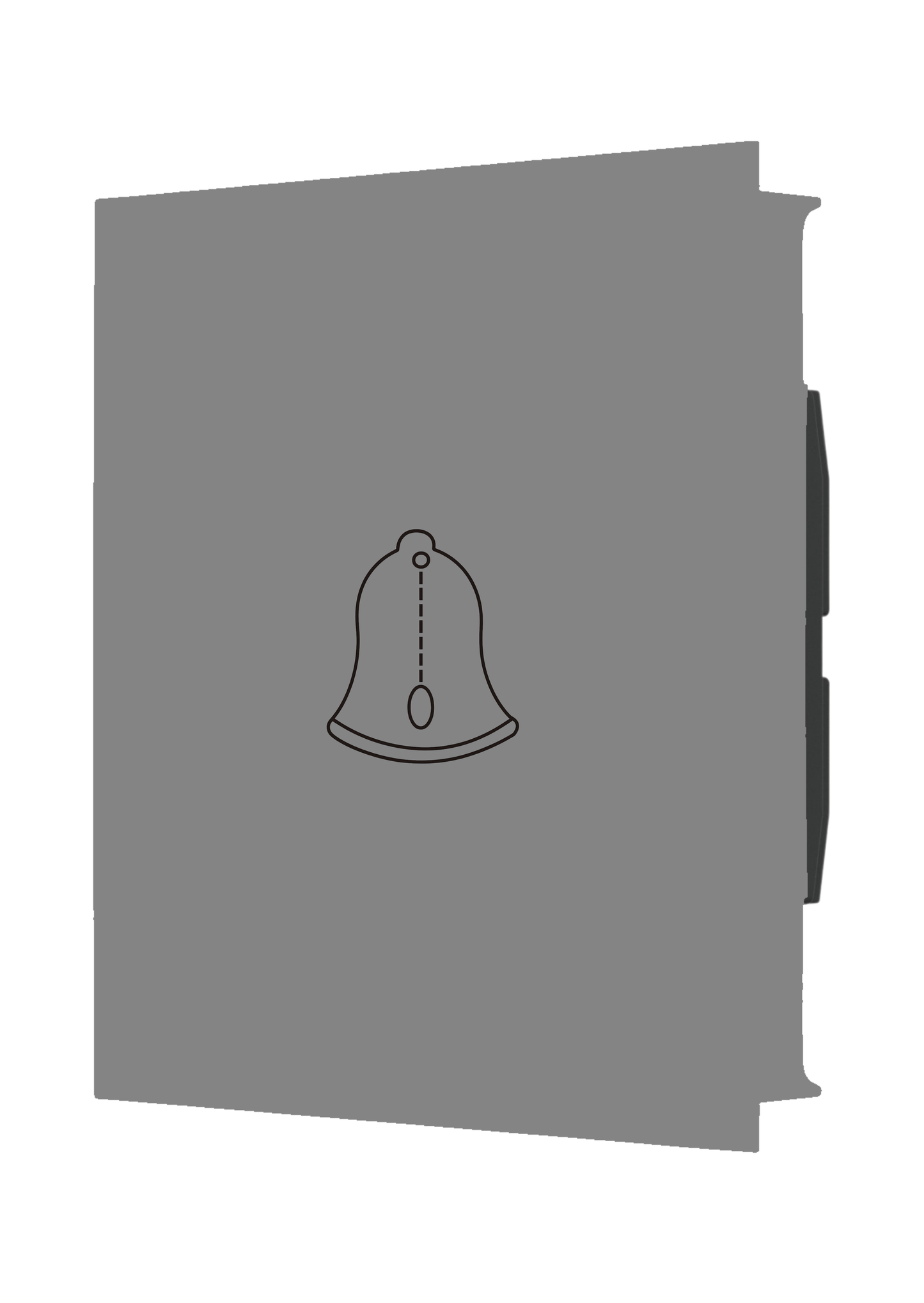 24mm Wide Doorbell Button