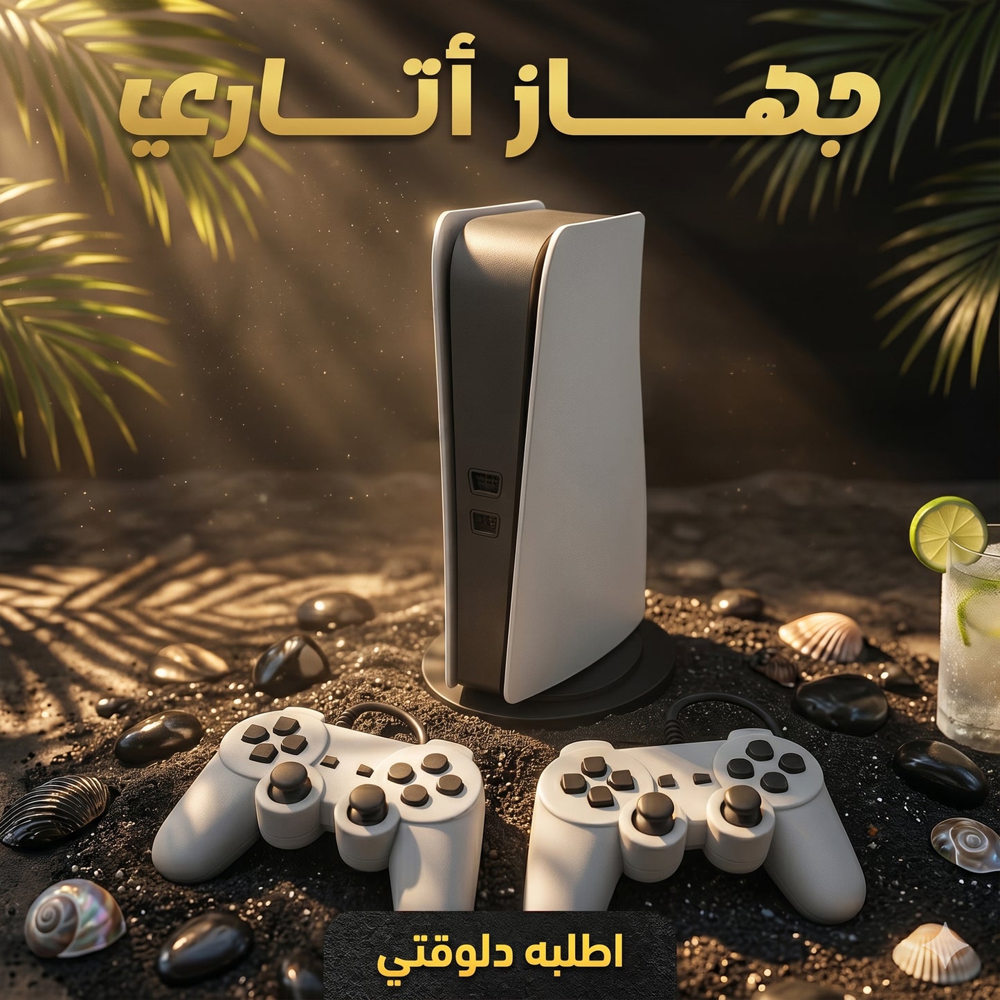جهاز اتاري بشكل بلايستيشن فايف