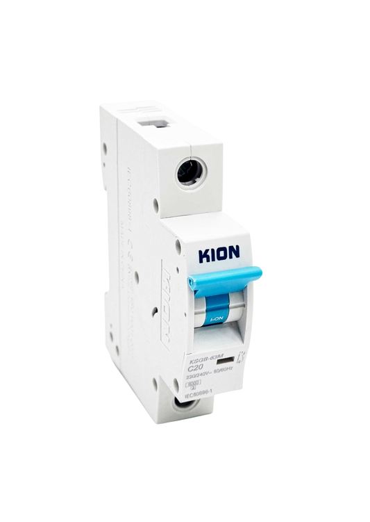 20 Amp Single Circuit Breaker 6kA