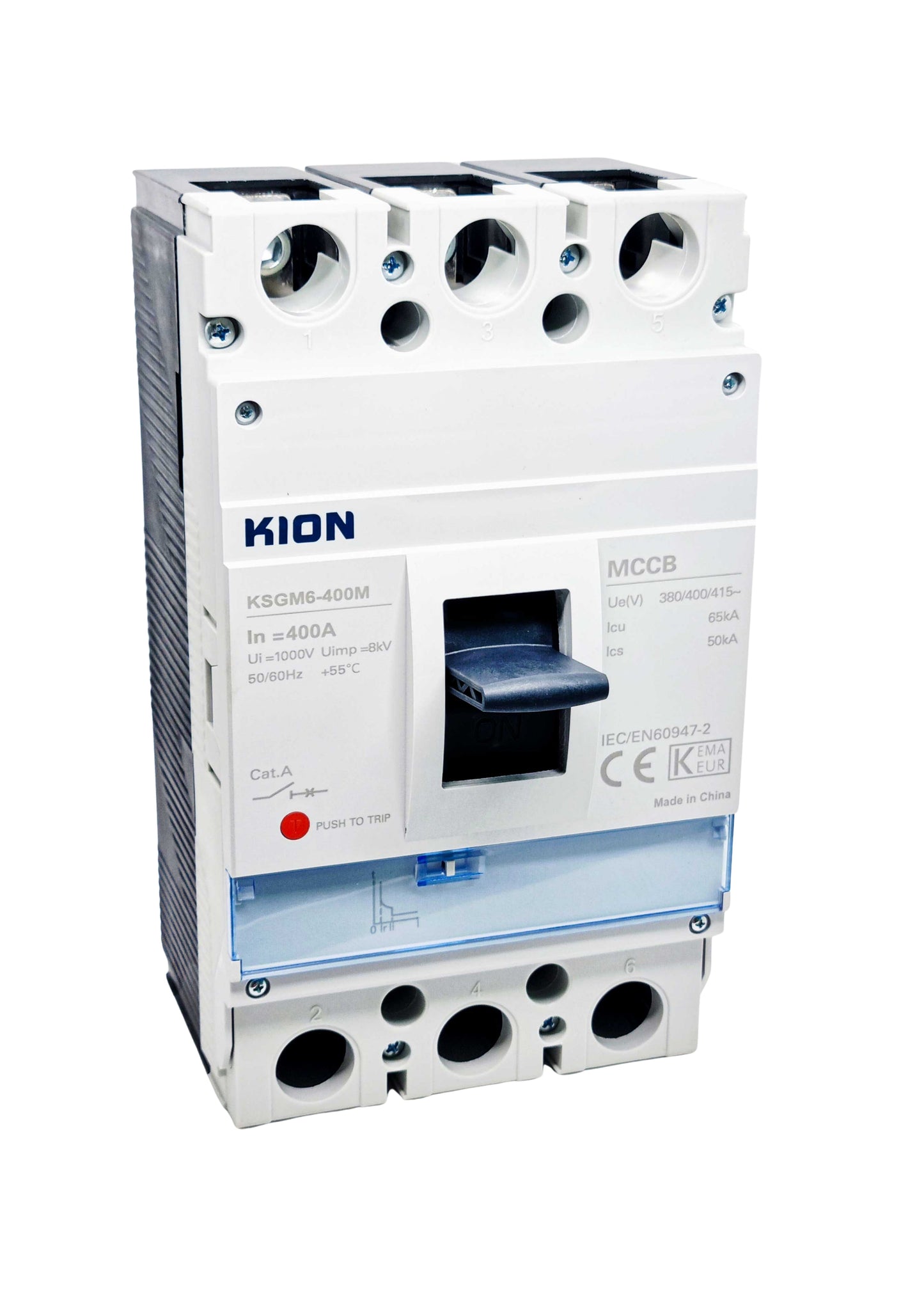 400 Amp 65 kA Triple Load Moulded Circuit Breaker