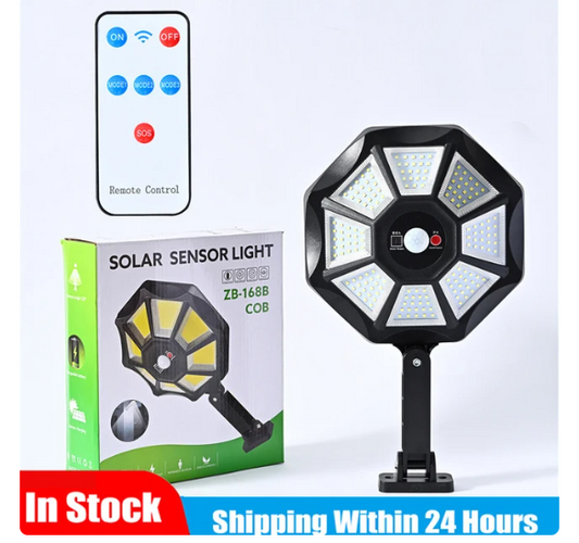 • Modern Solar Sensor Light