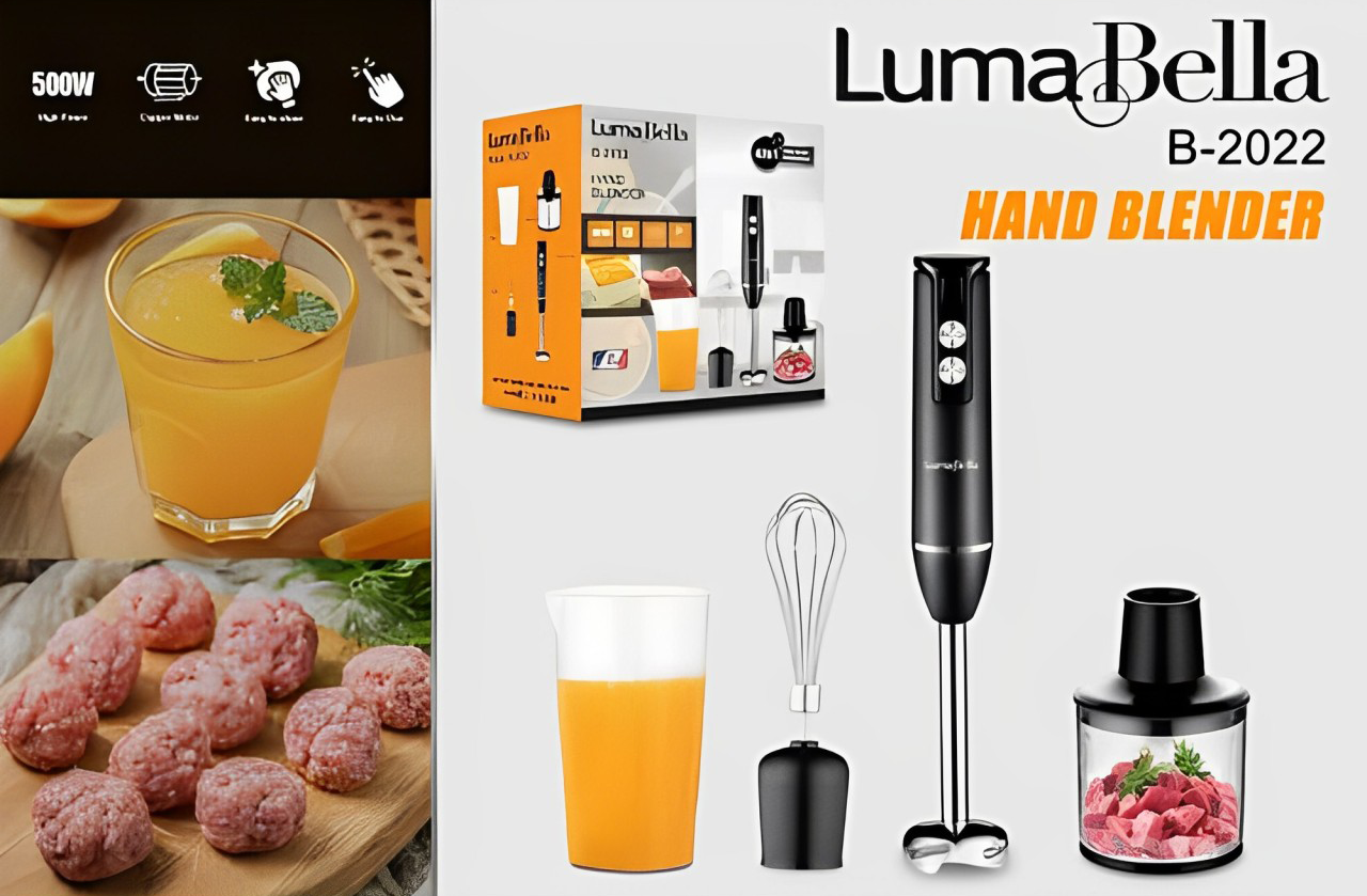 • 2022 Luma Bella 500 Watt هاند بلندر