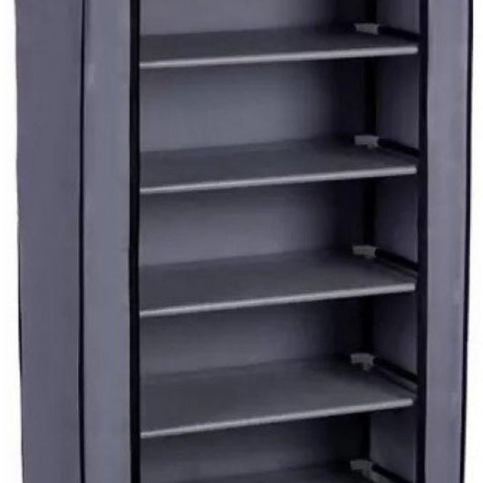 • Modern 9-Tier Practical Shoe Rack with Cover