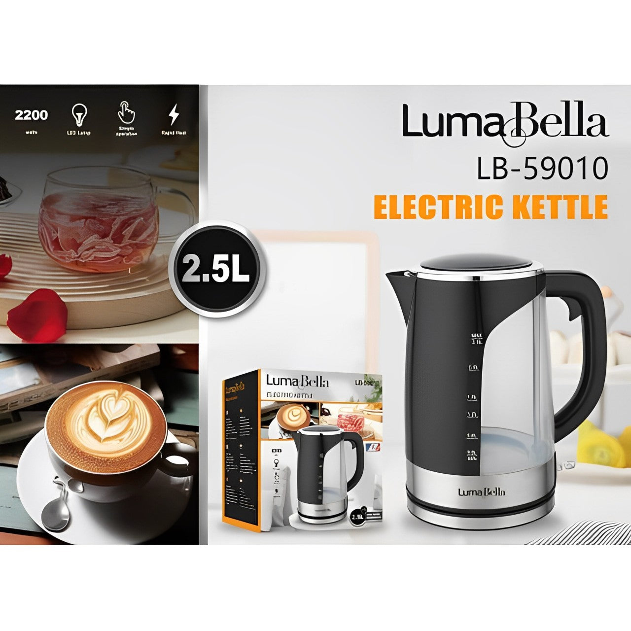 • 59010 Luma Bella غلاية