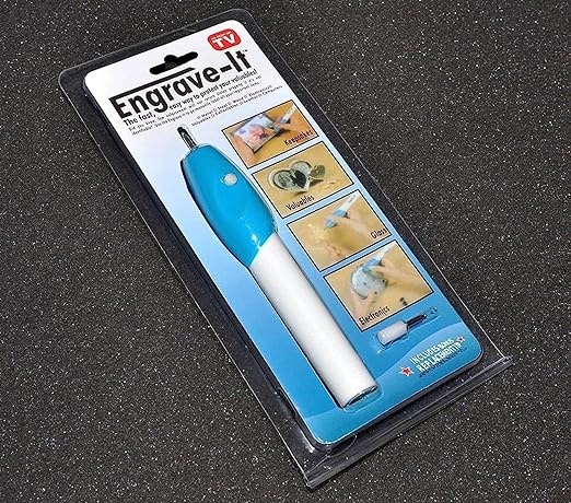• Engraving pen for metal, iron, glass, and wood