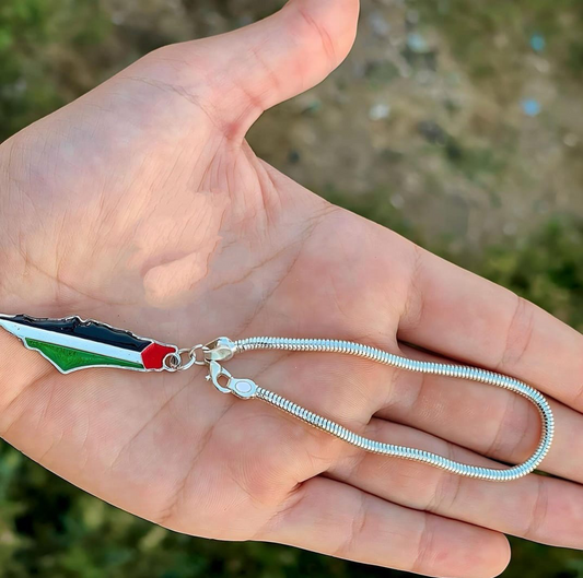 • Palestine bracelet and necklace set