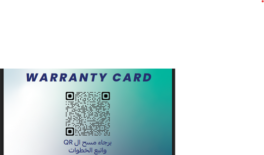 Warranty Card - 6 Months