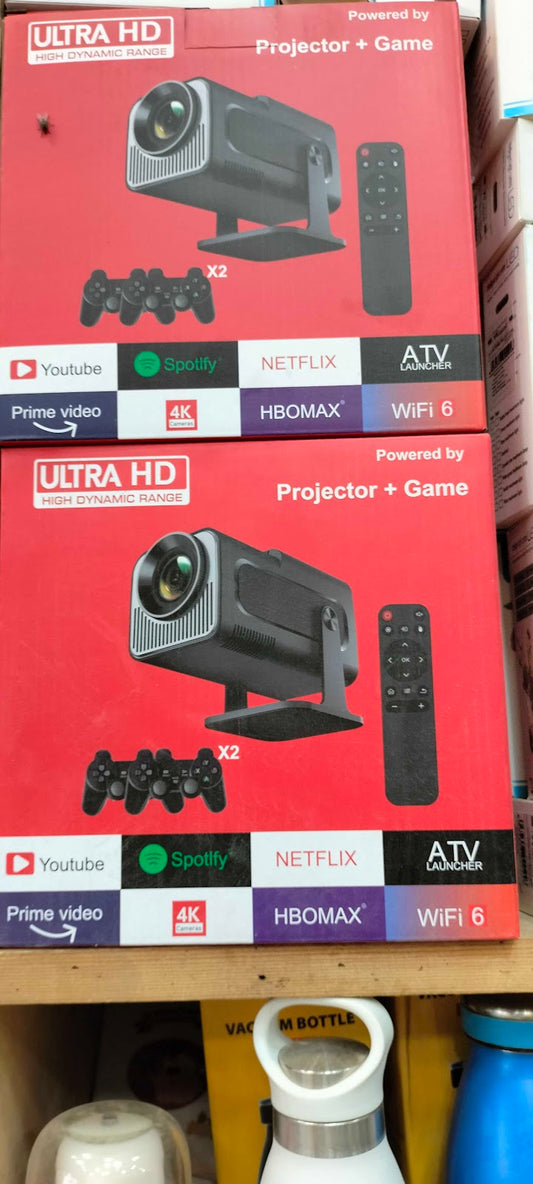 جهاز عرض فيديو  بروجيكتور العاب 4K