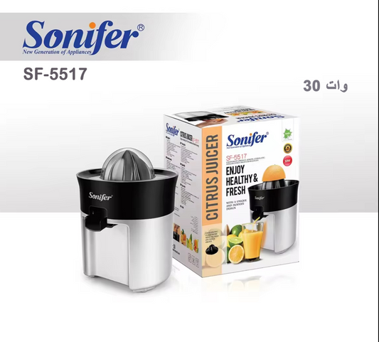 • عصارة برتقان و فواكه كهربائية Sonifer