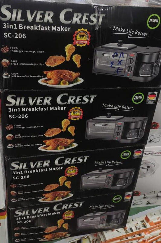 • محضر الافطار 3 في 1 Silver Crest