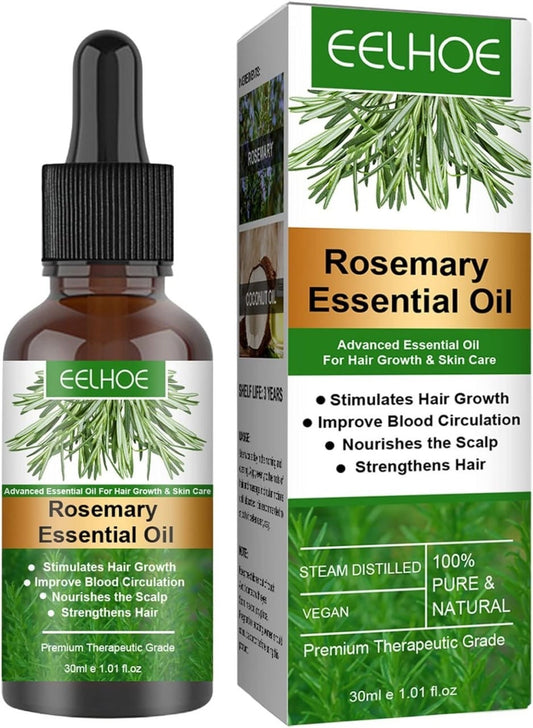 • Rosemary oil for hair growth from the roots