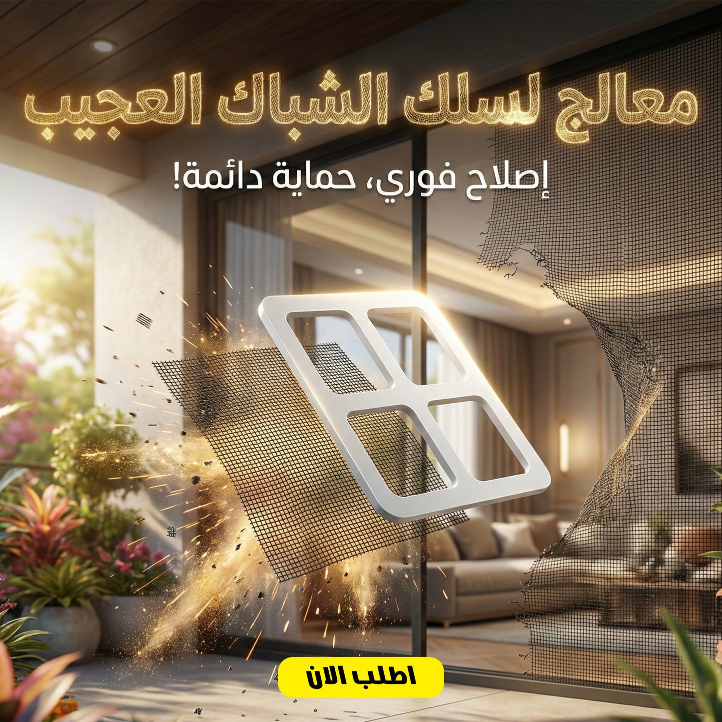 معالج لسلك الشباك العجيب