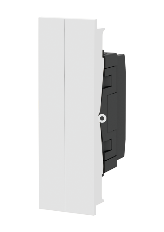 24mm 2-Gang 1-Way Switch