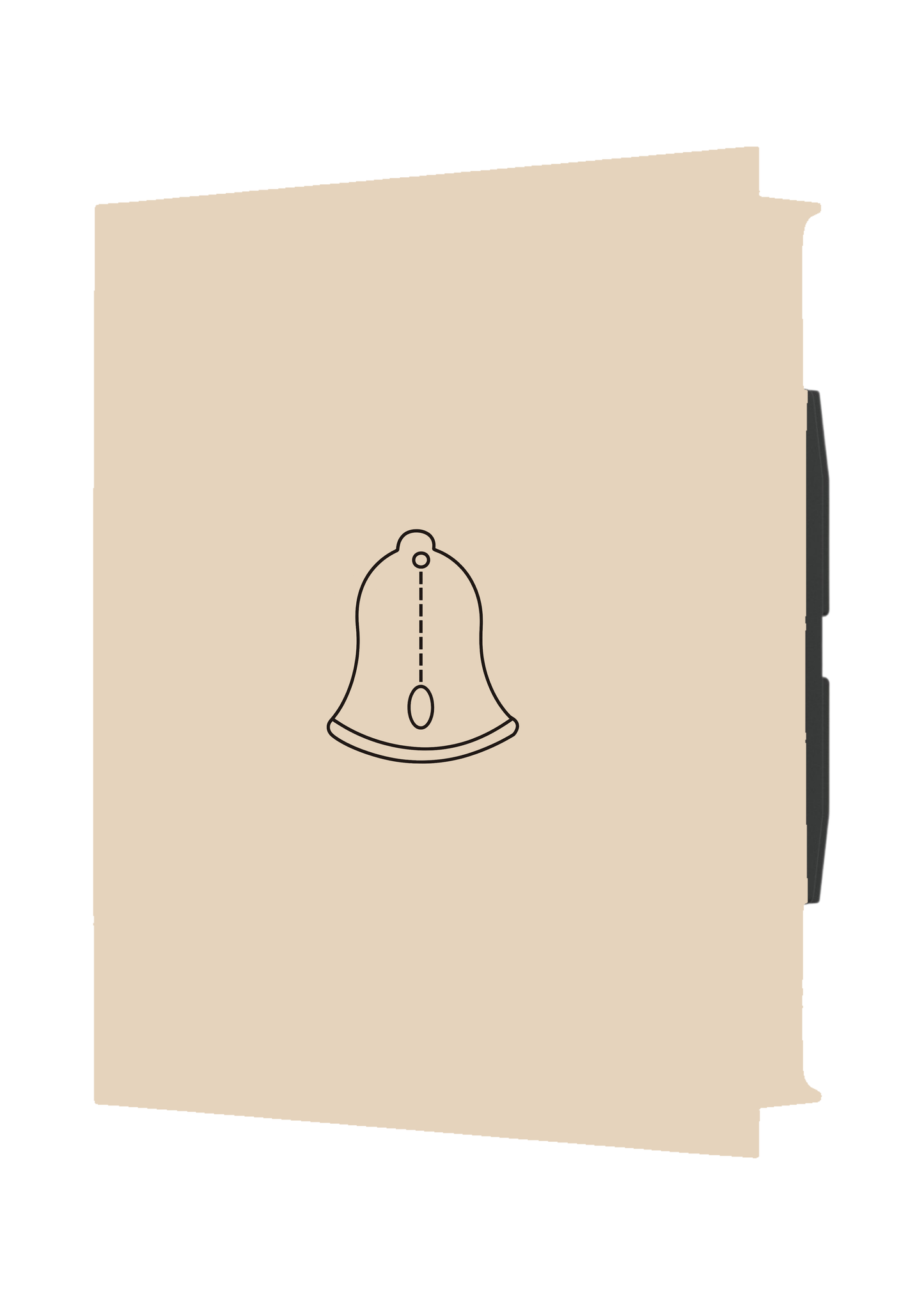 24mm Wide Doorbell Button