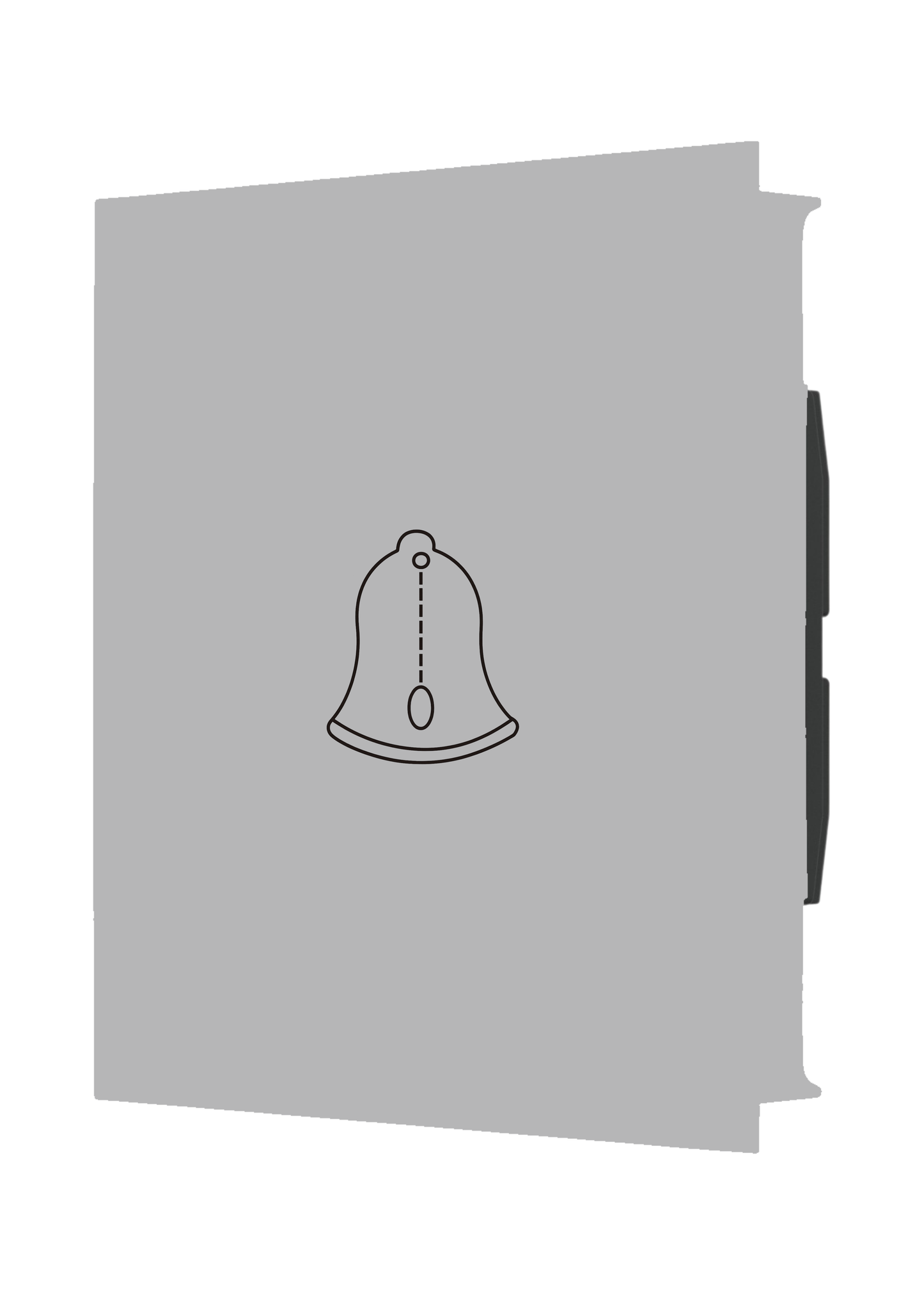 24mm Wide Doorbell Button