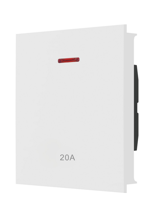 72mm 20A Wide Water Heater Switch
