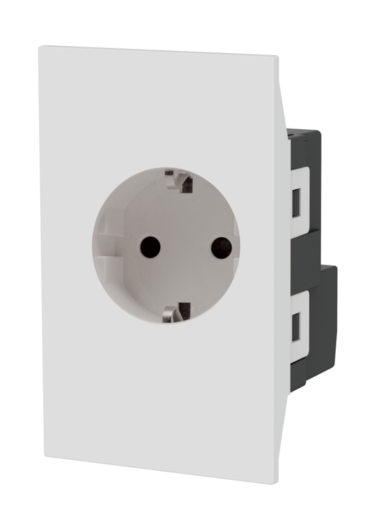 48mm 16A European Schuko Socket