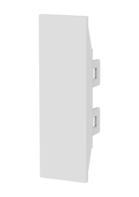 24mm White Blank Insert