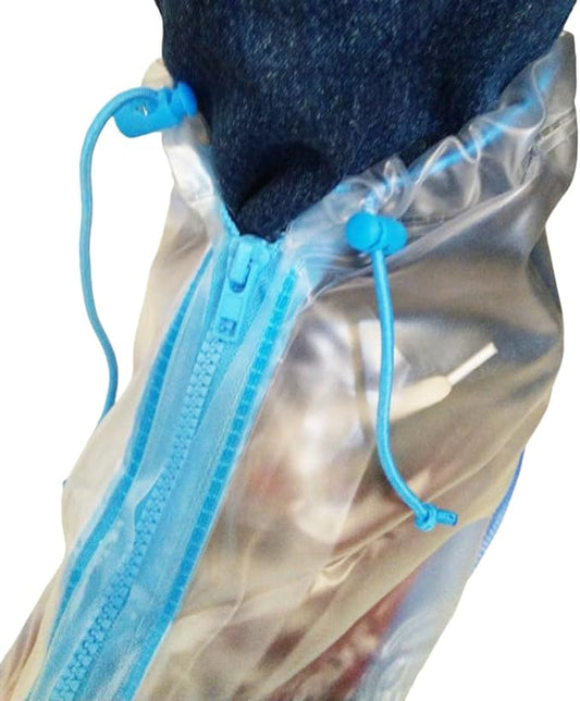 • Silicone rain and non-slip shoe cover