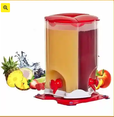 • Offer: Triple juice dispenser + fruit squeezer