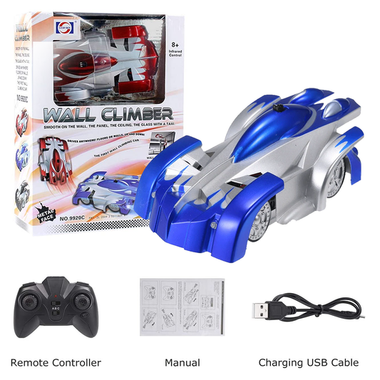 • Remote control wall climbing car